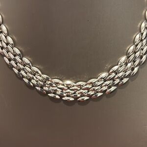 Silver- tone Vintage Necklace